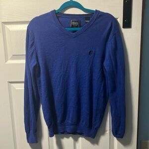 Chaps Royal Blue V-Neck Sweater